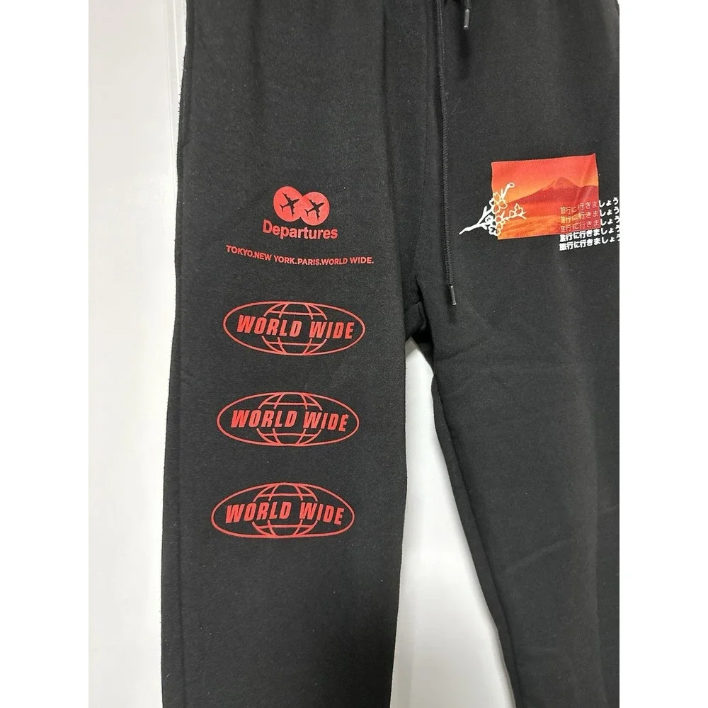 Brooklyn Cloth, World Wide Soft Knit Relaxed Fit Sweatpants, Mens Size‎ Small